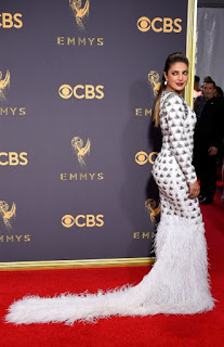 Priyanka Chopra at the 2017 Primetime Emmy Awards