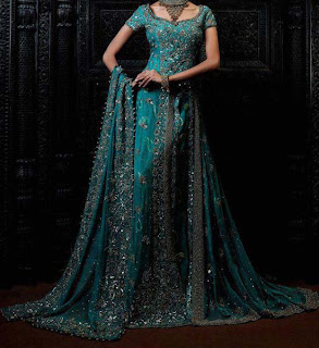 Pakistani bridal dresses 2013