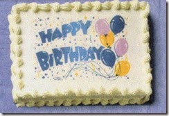 Happy Bday cake