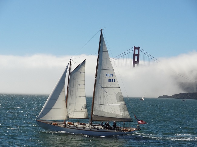 Sailboat on San Francisco Bay by Mary Clark from Pixabay (CC0C)