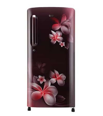 LG 190L 4-Star Refrigerator with Direct Inverter and Single Door - GL-B201ASPY