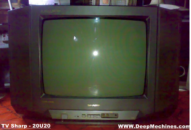 Gambar Tampak Depan TV Sharp 20-Inch - 20U20