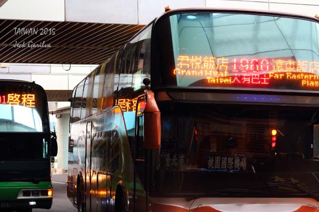 Bus terminal Taoyuan Airport