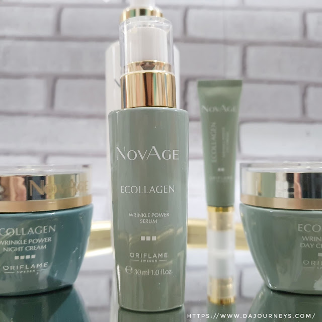 Review Oriflame NovAge Ecollagen Wrinkle Power Serum