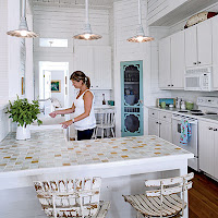 white cottage kitchen