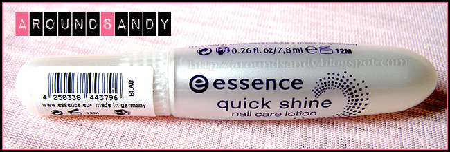Essence Quick shine nail care lotion review opinión