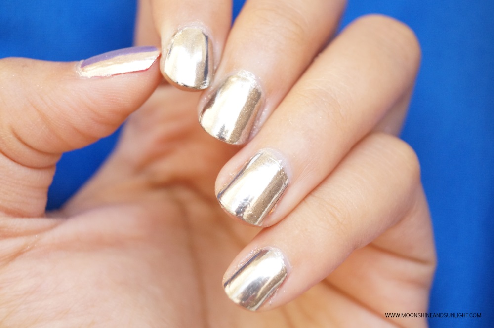 How to get Chrome Nails WITHOUT Gel polish | Sparkle & Co.