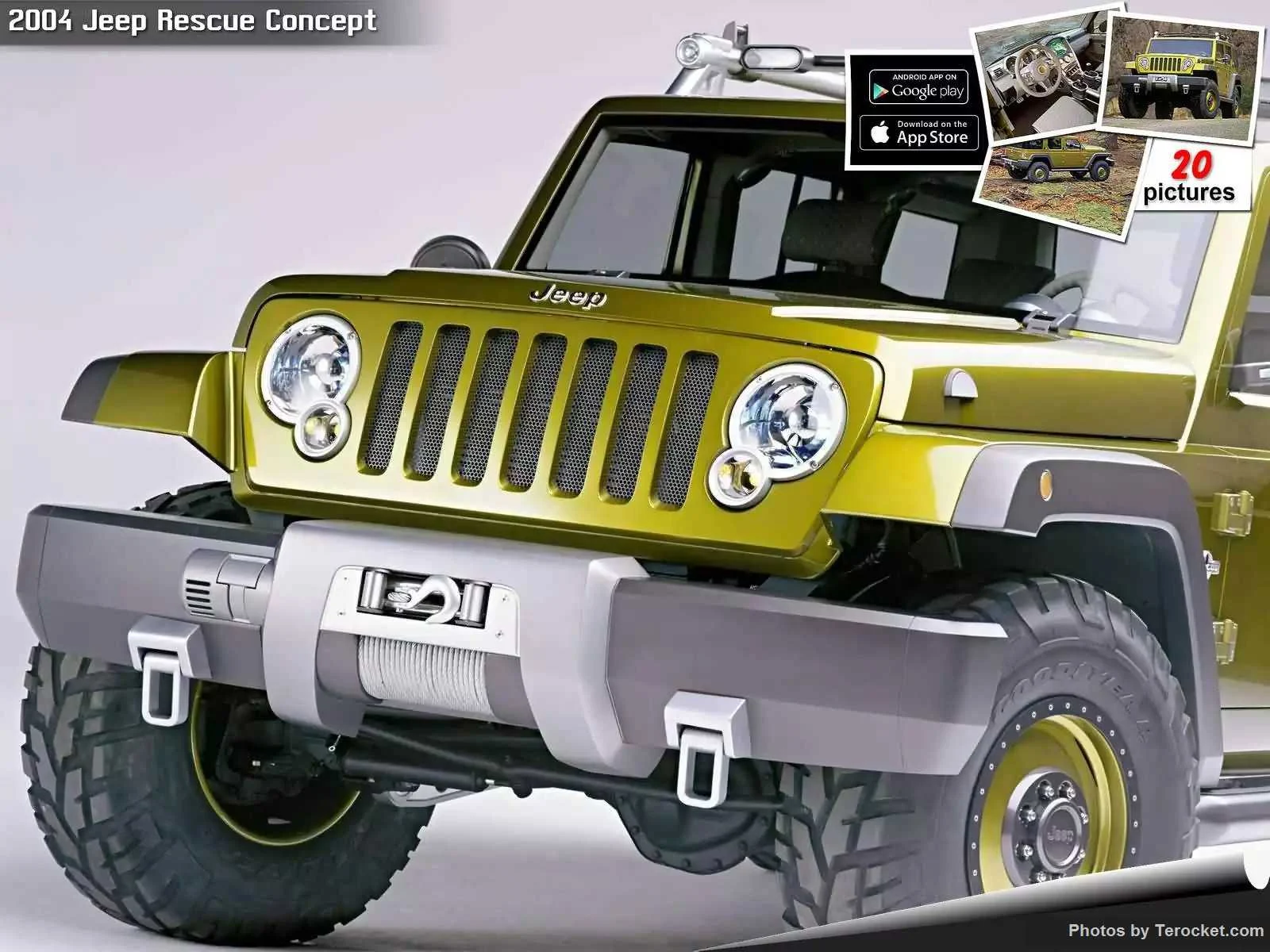 Hình ảnh xe ô tô Jeep Rescue Concept 2004 & nội ngoại thất
