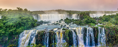 Waterfalls Landscape Trees Forest Rainforest falls