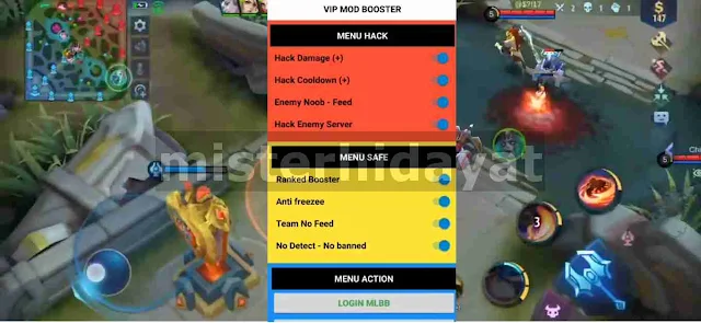 Rank Booster Apk Mod VIP Damage All Hero No Banned