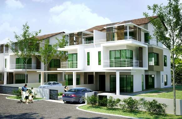 Singapore modern homes exterior designs.