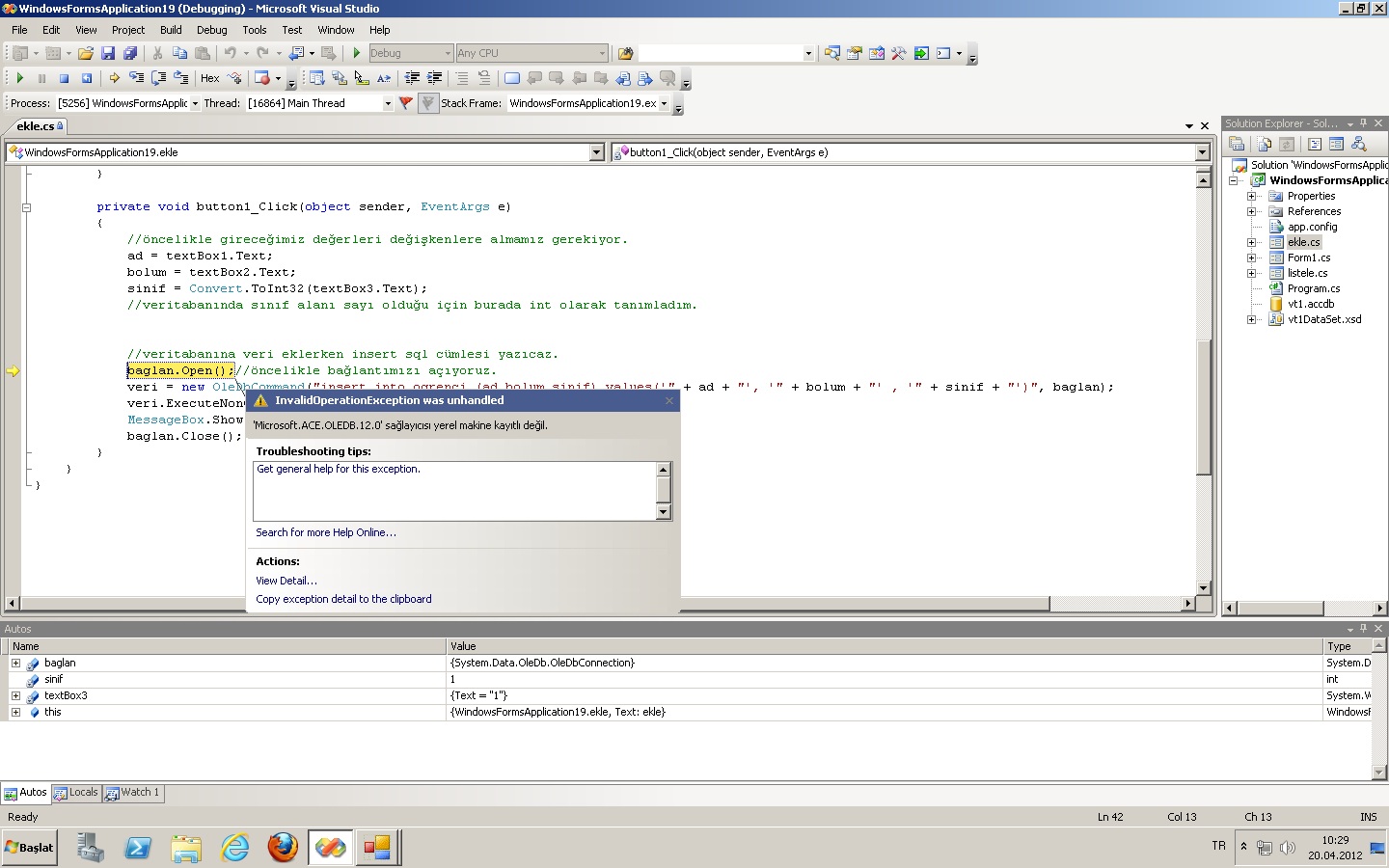 Microsoft Ace Oledb 12.0