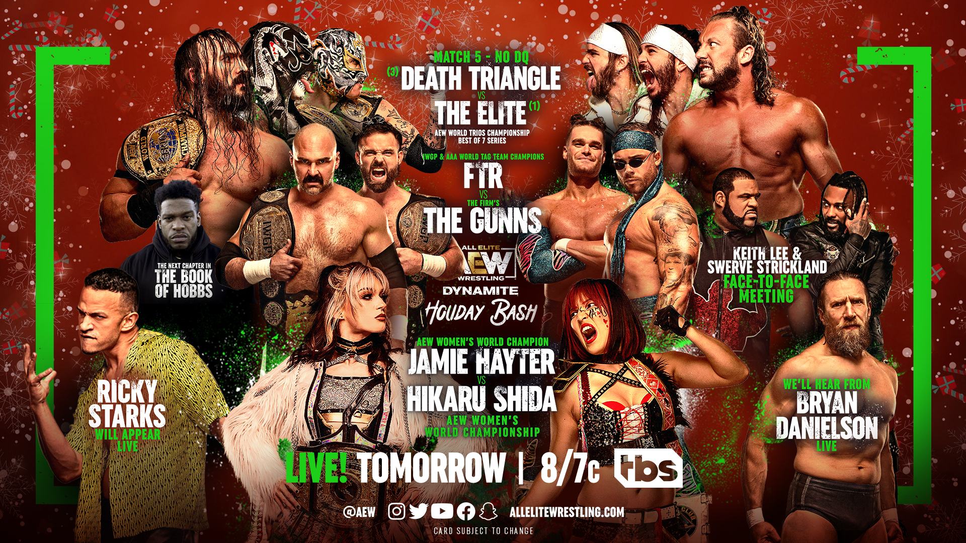 Updated Line-Up For AEW Dynamite Holiday Bash