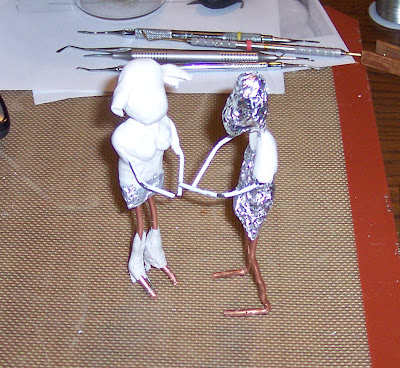 wire and foil skeletons