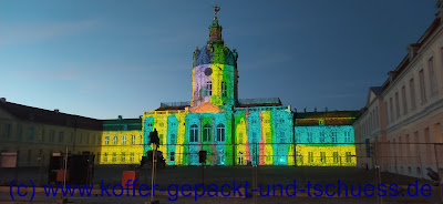 Berlin Festival of Lights 2022 Schloss Charlottenburg