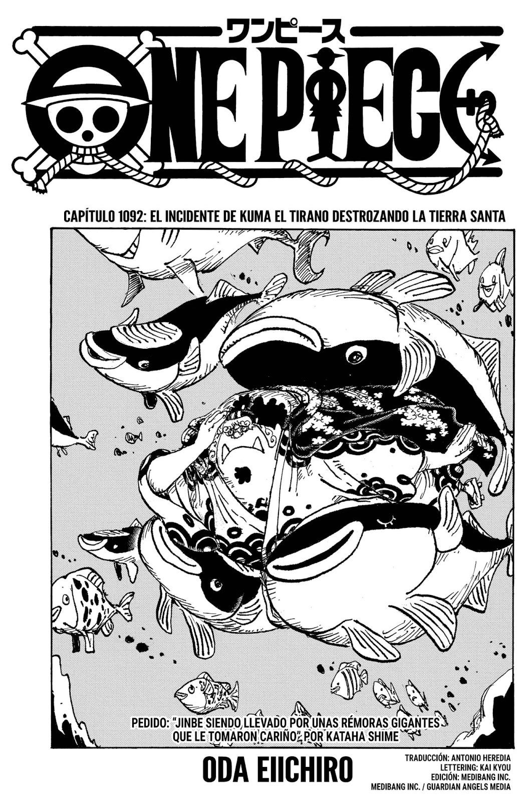 One Piece: Chapter 1092 - Page 1