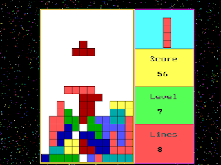 Tetris Game - Playing Tetris Game