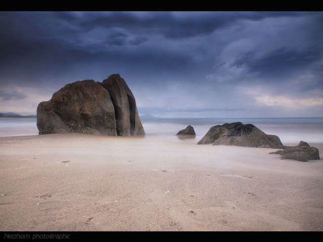 gambar pantai penunjuk