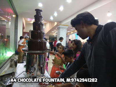 Chocolate Fountain Rental In Bangalore, Chocolate Fountain For Party