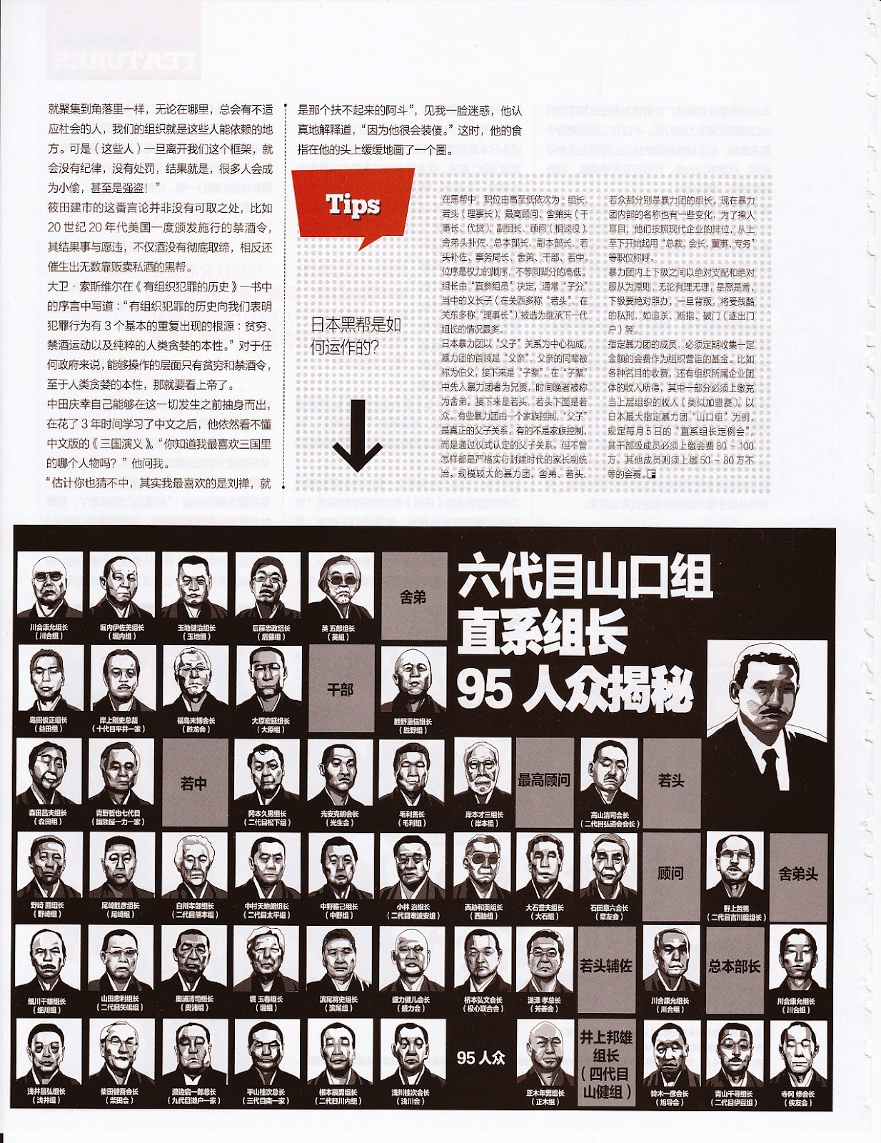 對了 去上海吧 Yes Go Shanghai 好了 到大陸工作吧 Yakuza日本黑幫 帶槍的超級公司 日本黑幫是如何運作的 六代目 山口組直系組長95人眾揭密