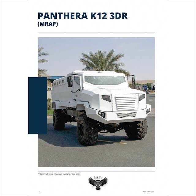 Armoured Vehicle - MSPV Panthera K12 3DR