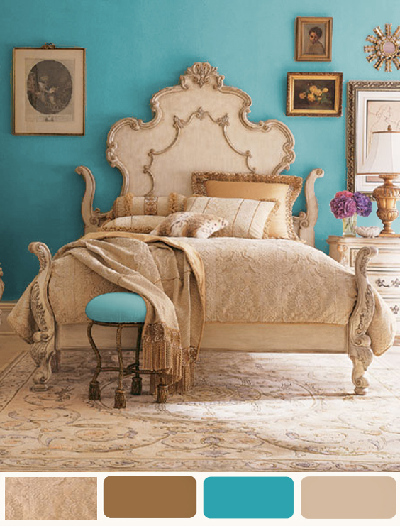 Turquoise Bedroom Decorating Ideas