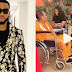 Heartmelting Video Of Singer Flavour N'abania Performing For His Old Father On Wheelchair