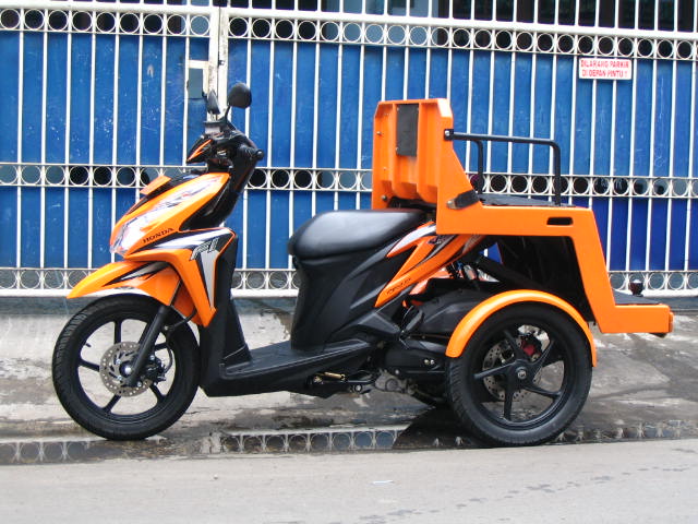 terbaru motor modifikasi roda 3