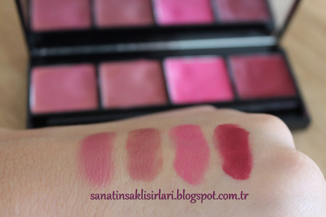 Pastel Pro Fashion Rouge Palette No: 04 Keep Calm | Pastel 4'lü Ruj Paleti