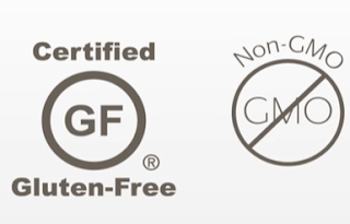 Gluten Free and non-GMO logo