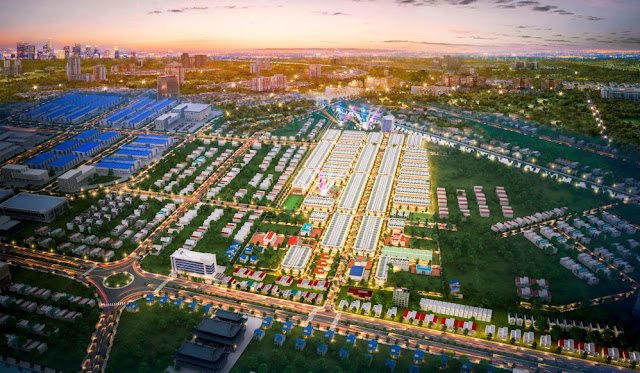 Khởi công xây dựng công viên quy mô lớn tại KDC Minh Châu - Vạn Phát Avenue