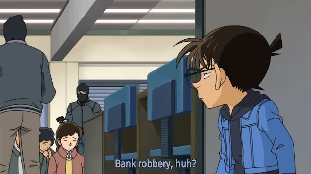 It's a bank robbery, huh?