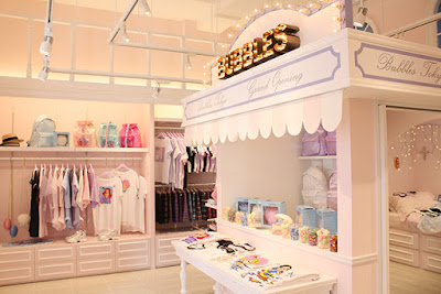 Bubbles Harajuku store for cute fashion