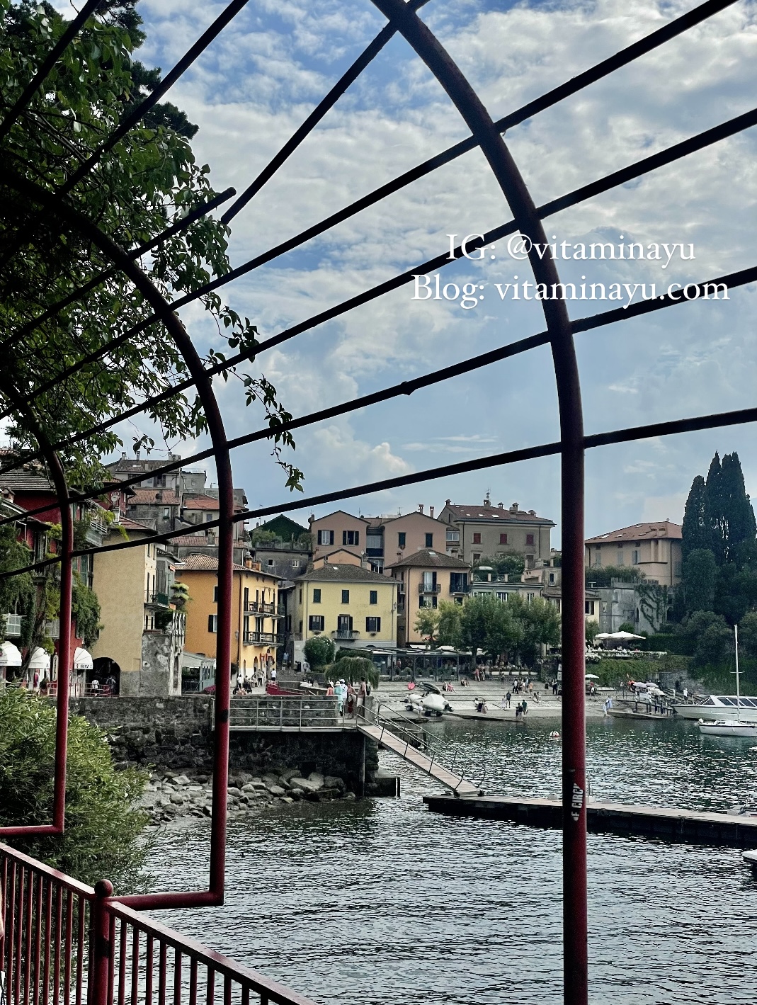 Travelog Italy: Day Trip Ke Varenna, Lake Como Menaiki Tren