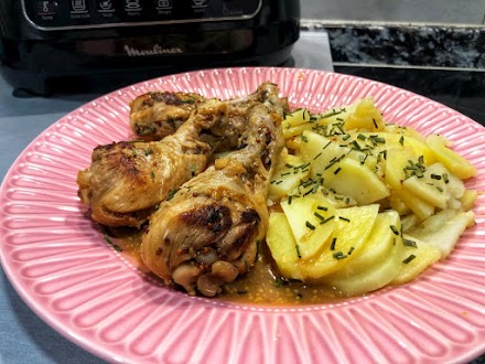 Pollo al limón con mostaza en ClickChef Moulinex