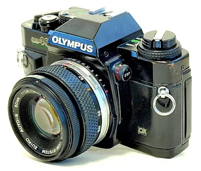 Olympus OM40, Top right