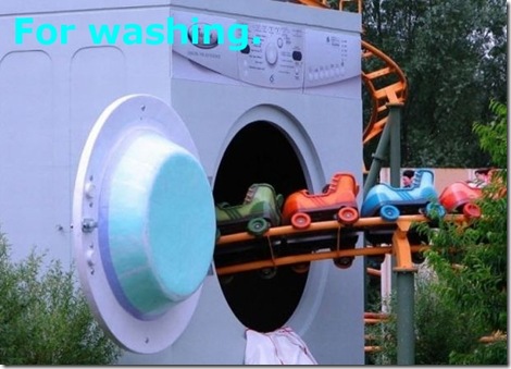 Funny Pictures: Shoes for wash
