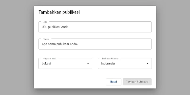 Isi Informasi Tentang Blog Anda Secara Lengkap