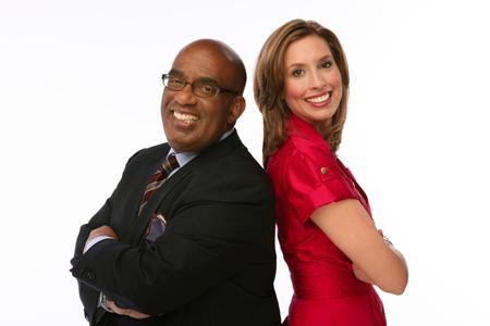 Al Roker and Stephanie Abrams twc stephanie abrams. Al Roker and Stephanie Abrams