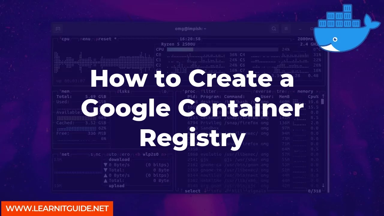 How to Create a Google Container Registry