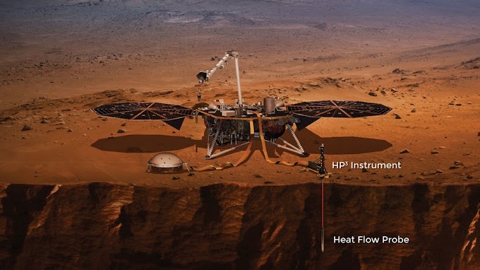 Um importante instrumento no módulo InSight da NASA está preso no solo marciano há meses!