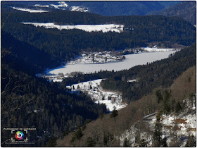 XONRUPT-LONGEMER (88) - Le lac de Longemer gelé !