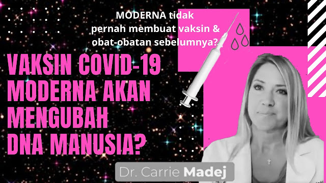 VAKSIN mRNA COVID DAPAT MEMODIFIKASI DNA MANUSIA?