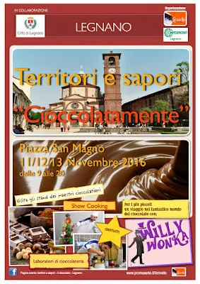 Cioccolatamente 11-12-13 novembre Legnano (VA) 