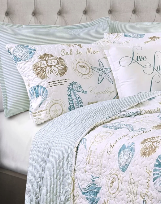 Coastal Quilt Sets Labor Day Sales Bedding Deals