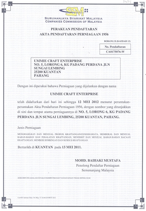 Contoh Surat Rayuan Lesen Perniagaan - 8 Pengumuman 