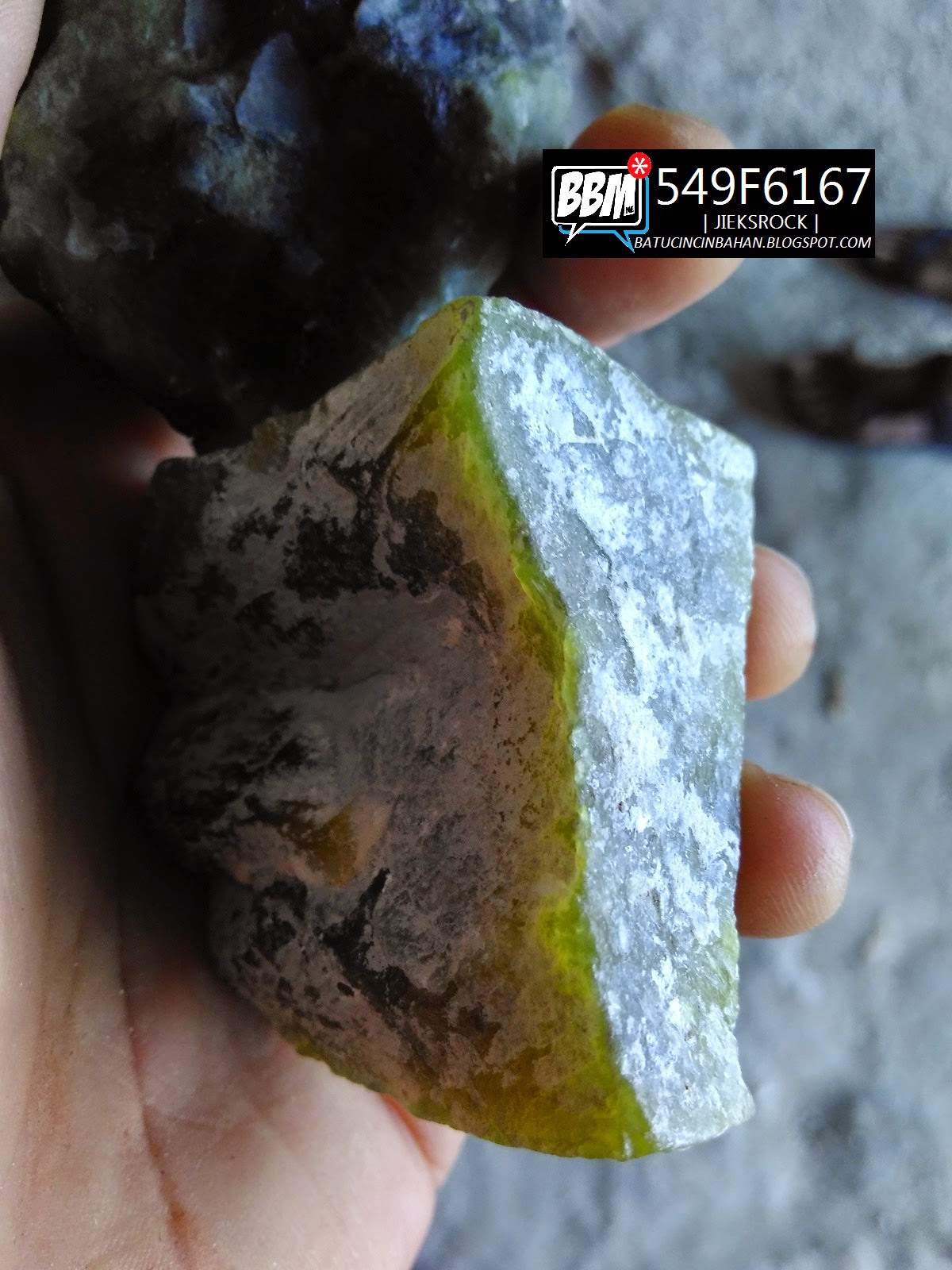 Jual Bahan Batu  Cincin Belimbing Pucuk Pisang Aceh 