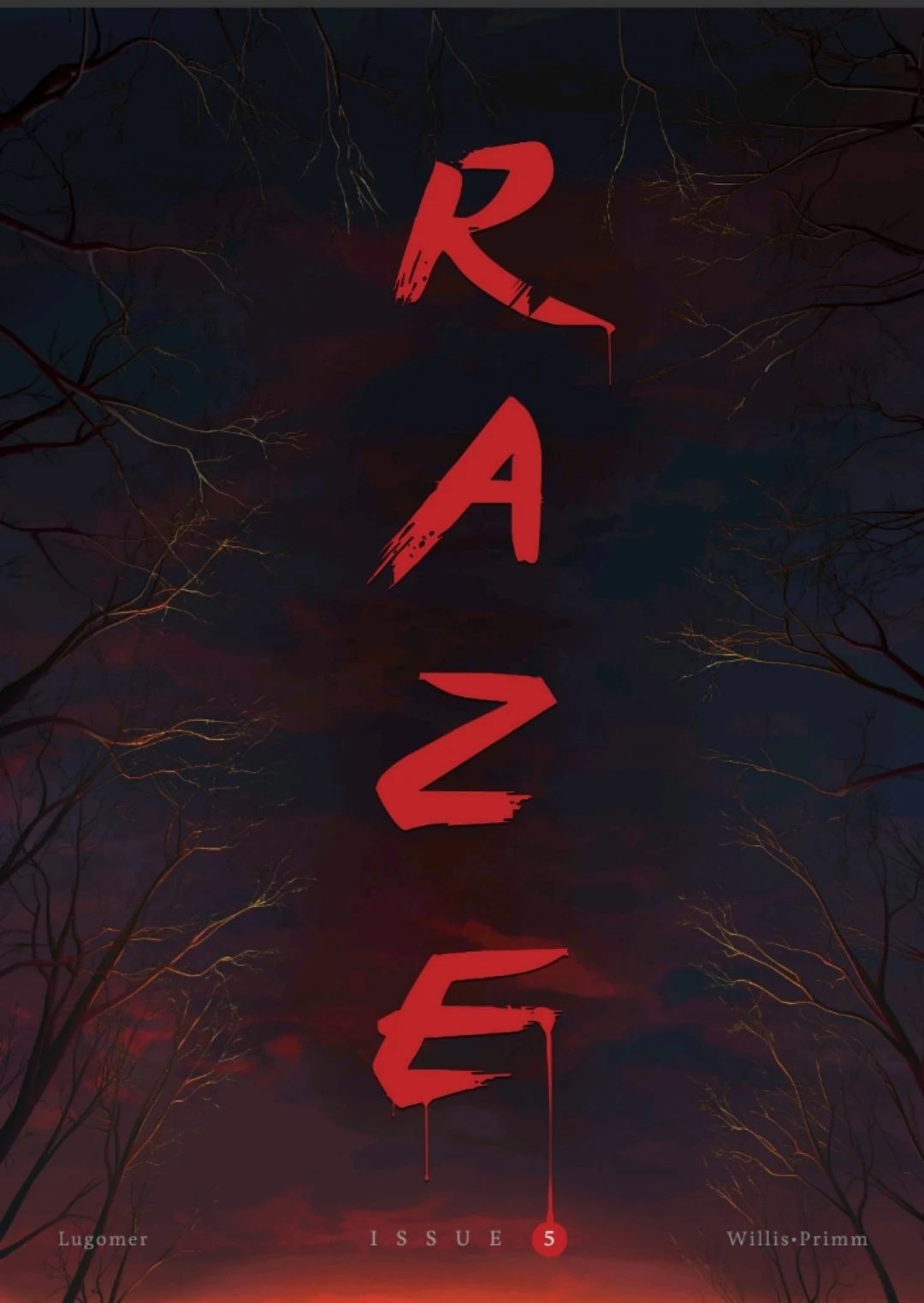 Raze #5 Main Cover