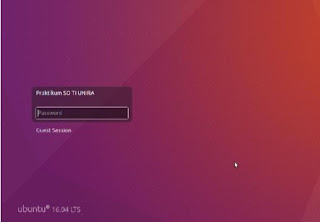 INSTALLASI UBUNTU 16.04 LTS