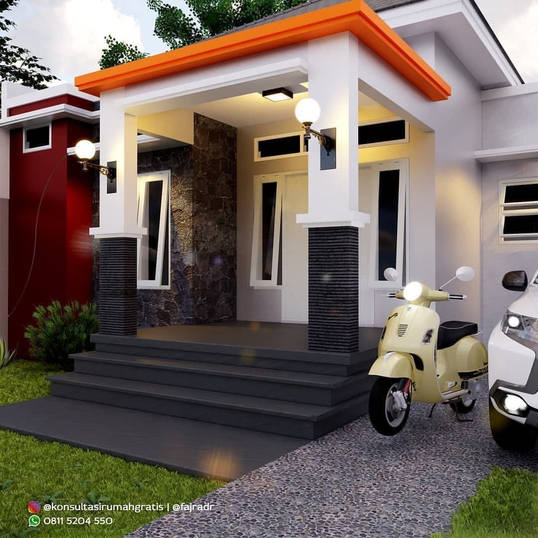 Desain Rumah 2 Lantai Lengkap Sederhana Tampak Depan Minimalis Desainer Interior Indonesia